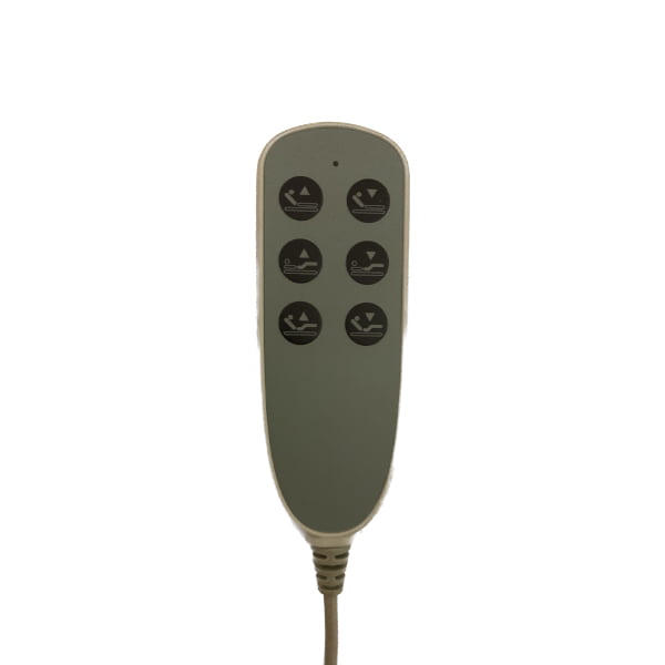ریموت کنترل دو شکن تخت بیمارستانی (ریچمت) مدل (3512)