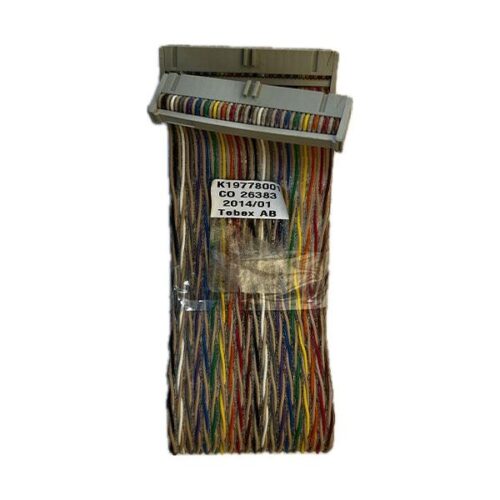 کابل فلت رنگی تویست دو سر کانکتور آی دی سی IDC 2×40 (2.54 میلی متر) طول 50 سانتیمتر (آلمانی)