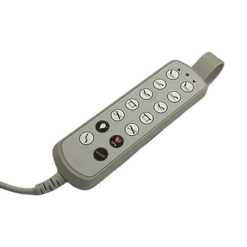 ریموت کنترل تخت بیمارستانی چهار شکن مدل (2-ICU CONTROL SYSTEM)(MOTORCOCO)
